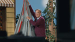 Watch the movie clip "Mr. Rogers And The Tent" from "A Beautiful Day In The Neighborhood"