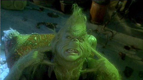 how the grinch stole christmas jim carrey scenes